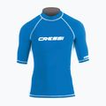Maglietta da bagno da uomo Cressi Rash Guard S/SL blu