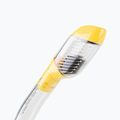 Snorkel Cressi Dry chiaro/giallo 2