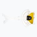Maschera subacquea Cressi Onda chiara/gialla 3
