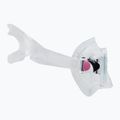 Maschera subacquea Cressi Marea trasparente/rosa 3