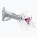Maschera subacquea Cressi Nano crystal/pink 3