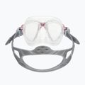 Maschera subacquea Cressi Nano crystal/pink 5