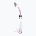 Snorkel Cressi Alpha Ultra Dry trasparente/bianco lilico 4