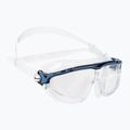 Maschera da bagno Cressi Skylight chiara/nera/blu