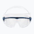 Maschera da bagno Cressi Skylight chiara/nera/blu 2