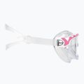 Maschera da bagno Cressi Skylight trasparente/bianco/rosa 3