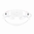 Maschera da bagno Cressi Skylight trasparente/bianco/rosa 5