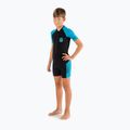 Muta da bambino Cressi Little Shark S/L 2 mm nero/blu 2