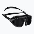 Maschera da bagno a specchio Cressi Skylight nero/nero grigio
