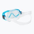 Set da snorkeling per bambini Cressi Ondina + Top trasparente/acquamarina 4