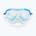 Set da snorkeling per bambini Cressi Ondina + Top trasparente/acquamarina 5