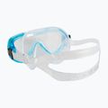 Set da snorkeling Cressi Onda + Messico trasparente/acquamarina 5