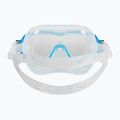 Set da snorkeling Cressi Onda + Messico trasparente/acquamarina 6