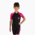 Muta da bambino Cressi Little Shark S/L 2 mm nero/rosa