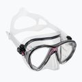 Set da immersione Cressi Big Eyes Evolution + Alpha Ultra Dry nero/rosa 2