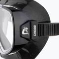 Maschera subacquea Cressi Onda nero/nero 4