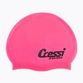 Cuffia per bambini Cressi Silicone Cap rosa