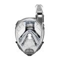 Maschera da snorkeling Cressi Duke Dry Full Face trasparente/argento 2