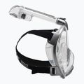 Maschera da snorkeling Cressi Duke Dry Full Face trasparente/argento 3