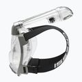 Maschera da snorkeling Cressi Duke Dry Full Face trasparente/argento 9