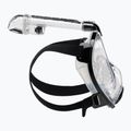 Maschera da snorkeling Cressi Duke Dry Full Face trasparente/nera 3