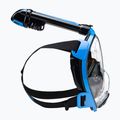 Maschera da snorkeling Cressi Duke Dry Full Face nero/blu 3