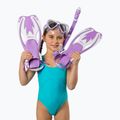 Cressi Rocks Jr Dive Dive Set lilla/bianco 6