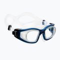 Maschera da bagno Cressi Galileo in metallo blu