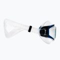 Maschera da bagno Cressi Galileo in metallo blu 3