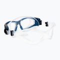 Maschera da bagno Cressi Galileo in metallo blu 4