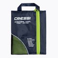 Asciugamano Cressi in microfibra ad asciugatura rapida verde/blu 5