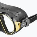 Maschera subacquea Cressi Zeus nero/oro 4