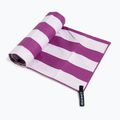 Asciugamano Cressi in microfibra Stripe liliac ad asciugatura rapida 2