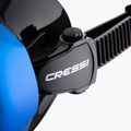 Maschera subacquea Cressi A1 Anti Fog nero/blu 4