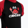 Schiuma da nuoto per bambini Cressi Smoby Shorty 2 mm nero/rosso 3