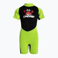 Cressi Smoby Shorty 2 mm nero/verde fluo schiuma da nuoto per bambini