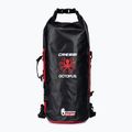 Cressi Octopus Sacco a secco impermeabile 30 l nero/rosso