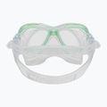 Set da snorkeling per bambini Cressi Perla + Minigringo clear/lime 5
