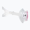 Maschera subacquea Cressi Perla trasparente/rosa 3