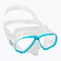 Maschera subacquea Cressi Perla trasparente/acquamarina 6