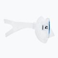 Maschera subacquea Cressi Perla trasparente/blu per bambini 3