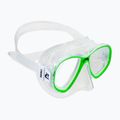 Maschera subacquea per bambini Cressi Perla clear/lime