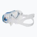 Maschera subacquea Cressi Estrella trasparente/blu 4