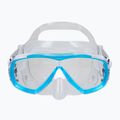 Maschera subacquea Cressi Estrella trasparente/acquamarina 2