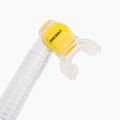 Snorkel Cressi Corfu sil. chiaro/giallo argento 2