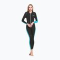Muta da donna Cressi Lido Monopiece 2 mm nero/acquamarina 3