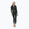 Muta da donna Cressi Lido Monopiece 2 mm nero/acquamarina 5