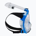 Maschera snorkel Cressi Baron Full Face per bambini, trasparente/blu 3
