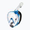 Maschera snorkel Cressi Baron Full Face per bambini, trasparente/blu 5