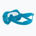 Maschera subacquea Cressi ZS1 turchese/turchese 4